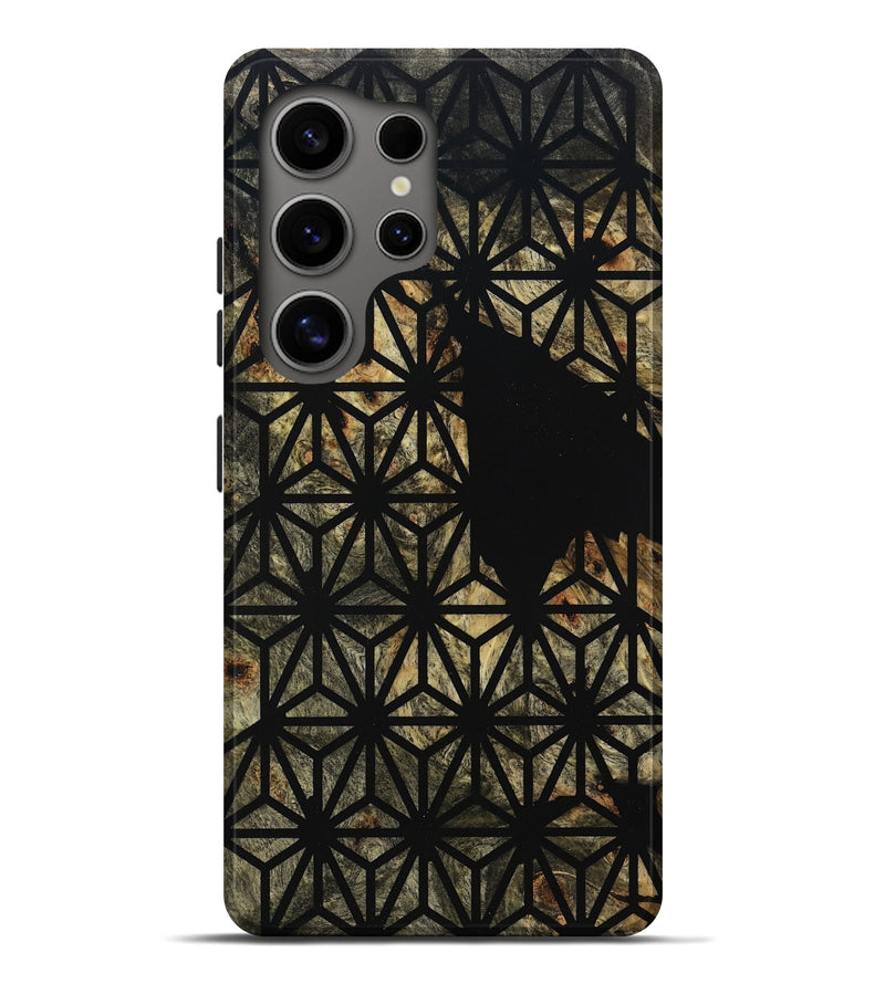 Galaxy S25 Ultra Wood Live Edge Phone Case - Estella (Double Dyed, 795591)