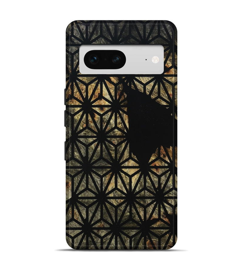 Pixel 7 Wood Live Edge Phone Case - Estella (Double Dyed, 795591)