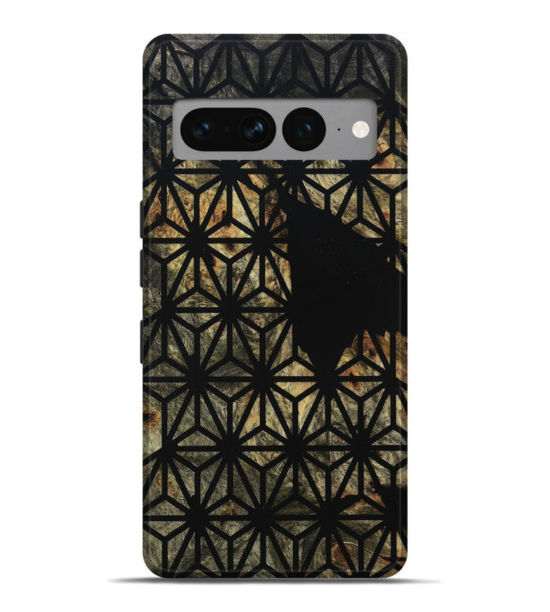 Pixel 7 Pro Wood Live Edge Phone Case - Estella (Double Dyed, 795591)