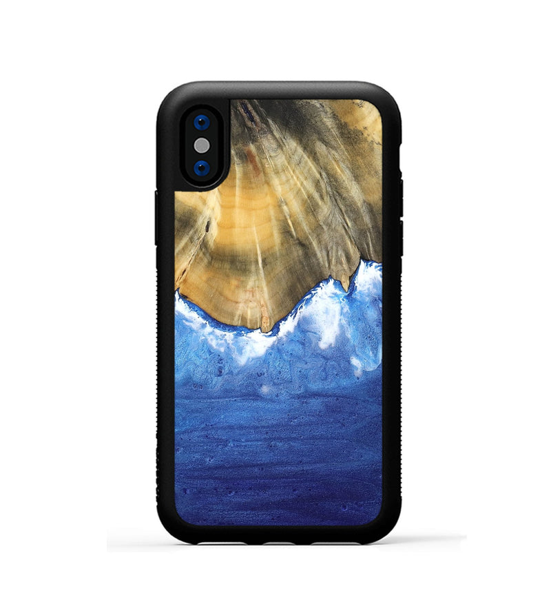 iPhone Xs Wood Phone Case - Ainhoa (Coastal, 795637)