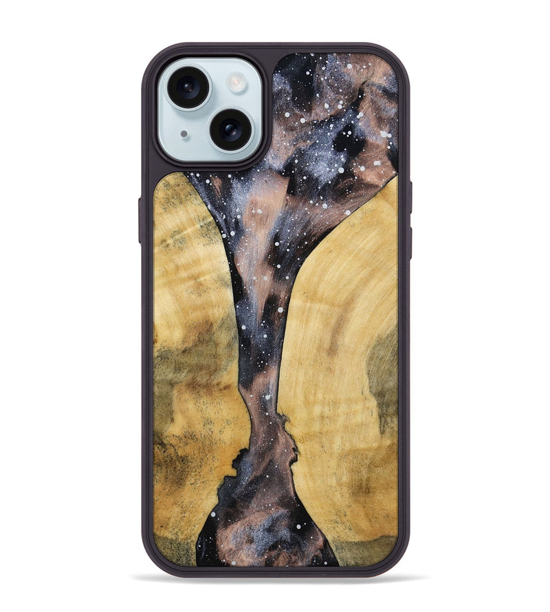 iPhone 15 Plus Wood Phone Case - Kelsi (Cosmos, 795696)