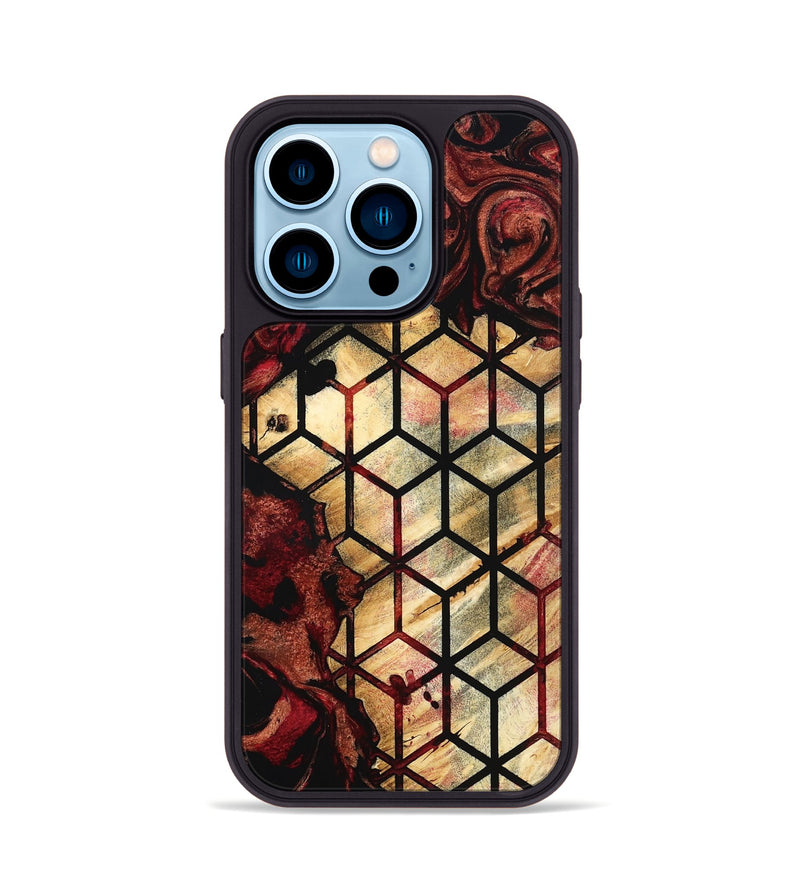iPhone 14 Pro Wood Phone Case - Arvilla (Pattern, 795725)