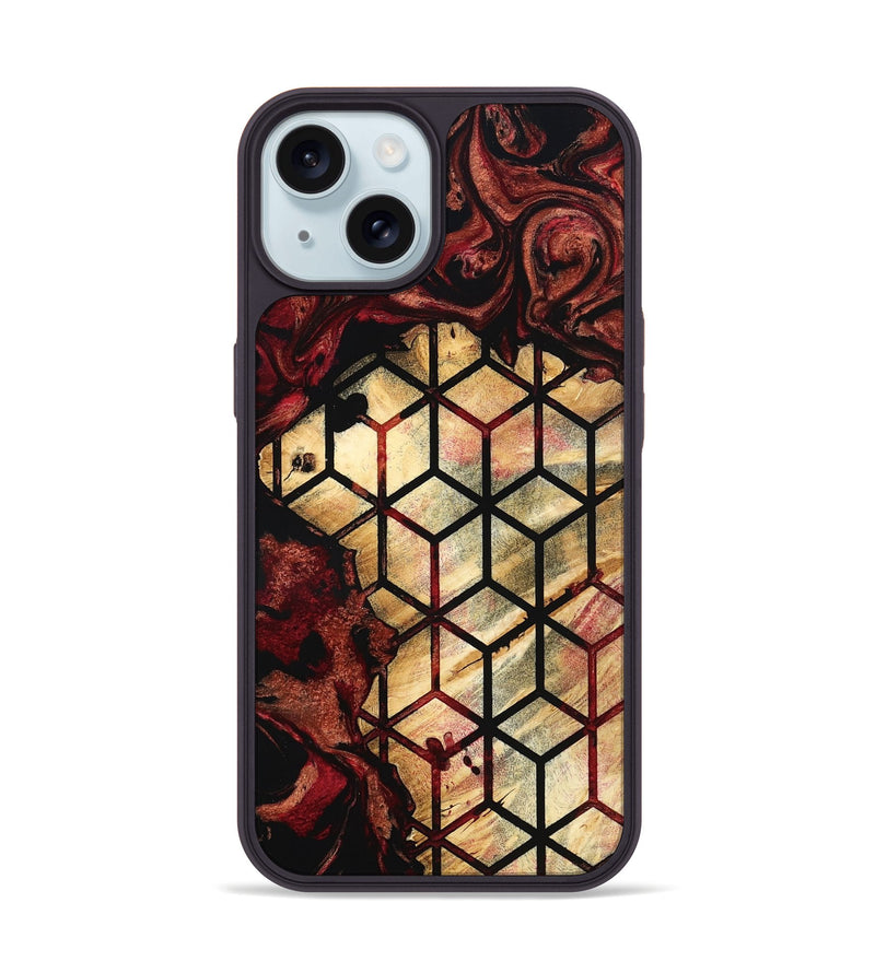 iPhone 15 Wood Phone Case - Arvilla (Pattern, 795725)