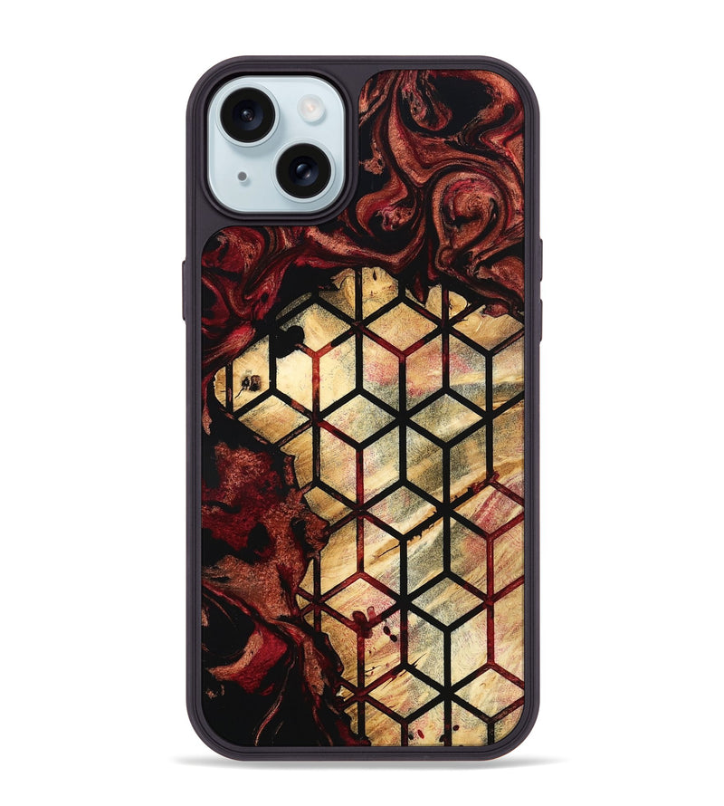 iPhone 15 Plus Wood Phone Case - Arvilla (Pattern, 795725)