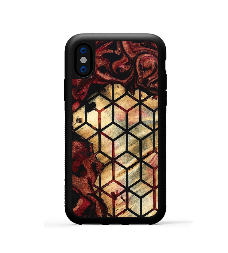iPhone Xs Wood Phone Case - Arvilla (Pattern, 795725)