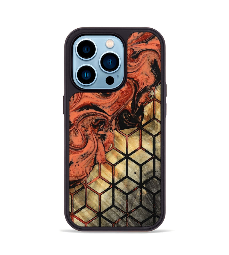 iPhone 14 Pro Wood Phone Case - Sierra (Pattern, 795730)