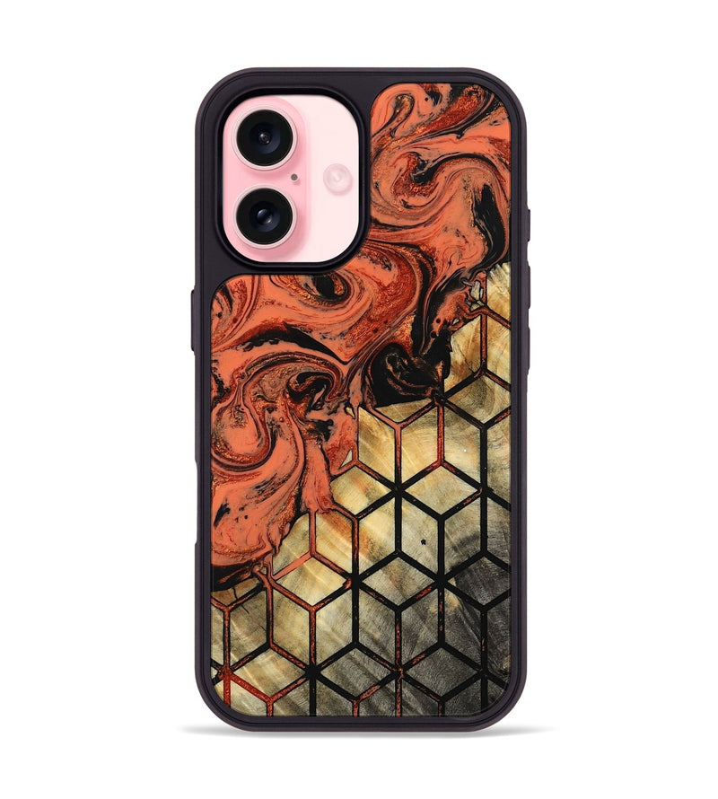 iPhone 16 Wood Phone Case - Sierra (Pattern, 795730)