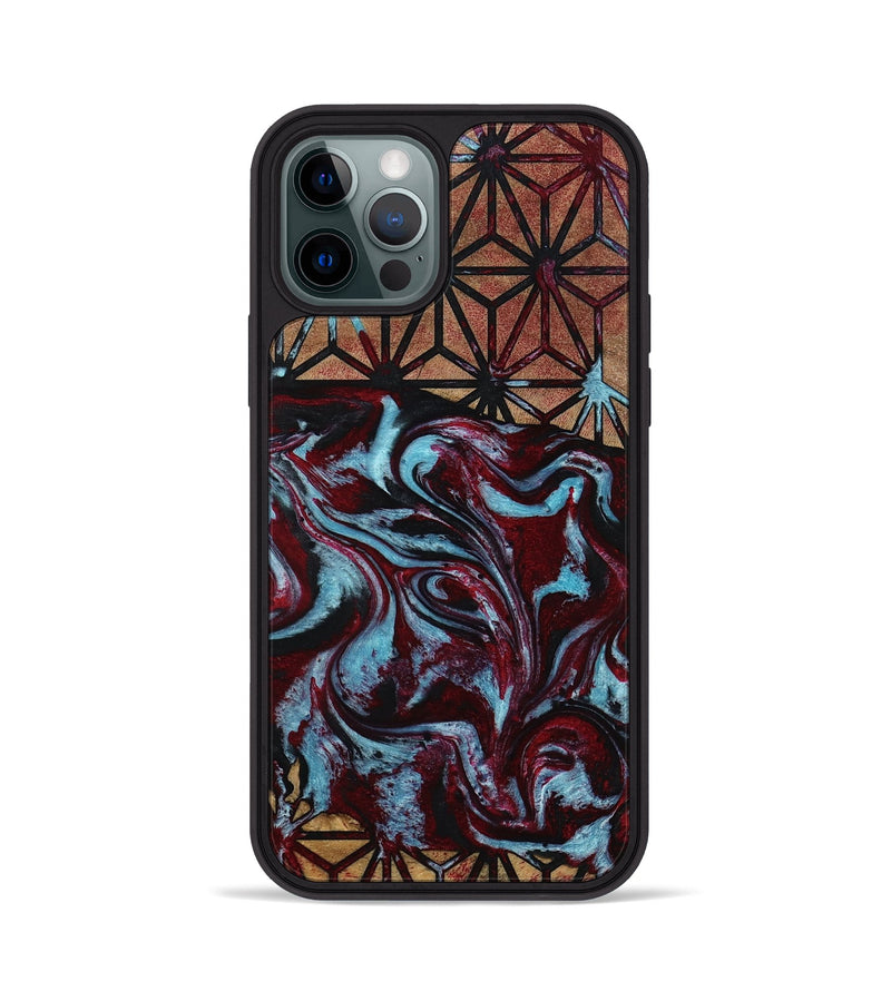 iPhone 12 Pro Wood Phone Case - Shaina (Pattern, 795758)