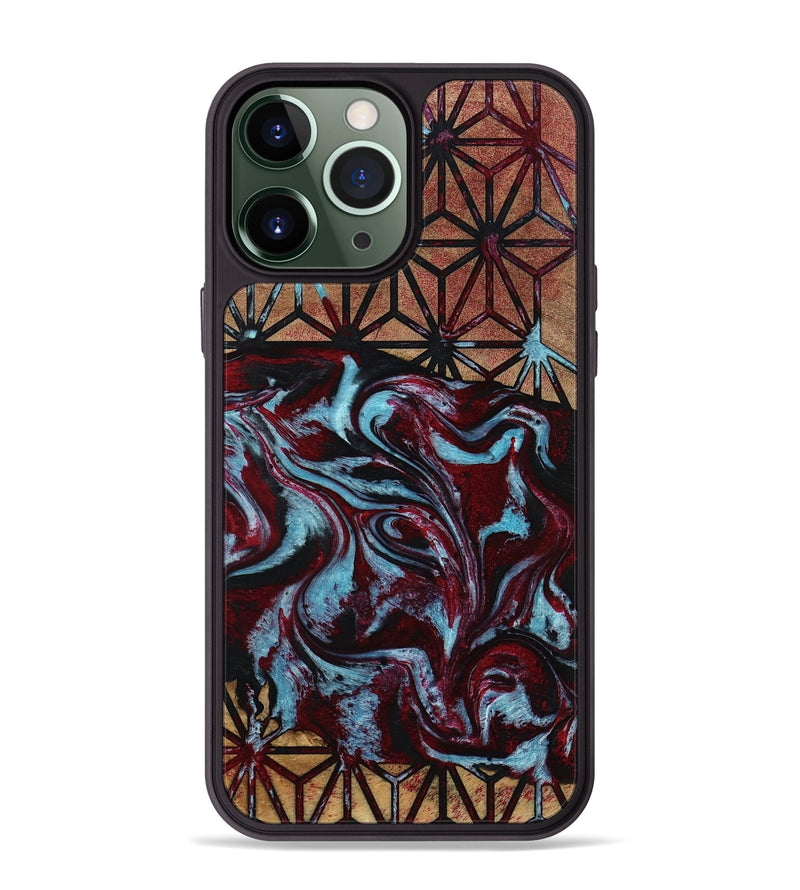 iPhone 13 Pro Max Wood Phone Case - Shaina (Pattern, 795758)