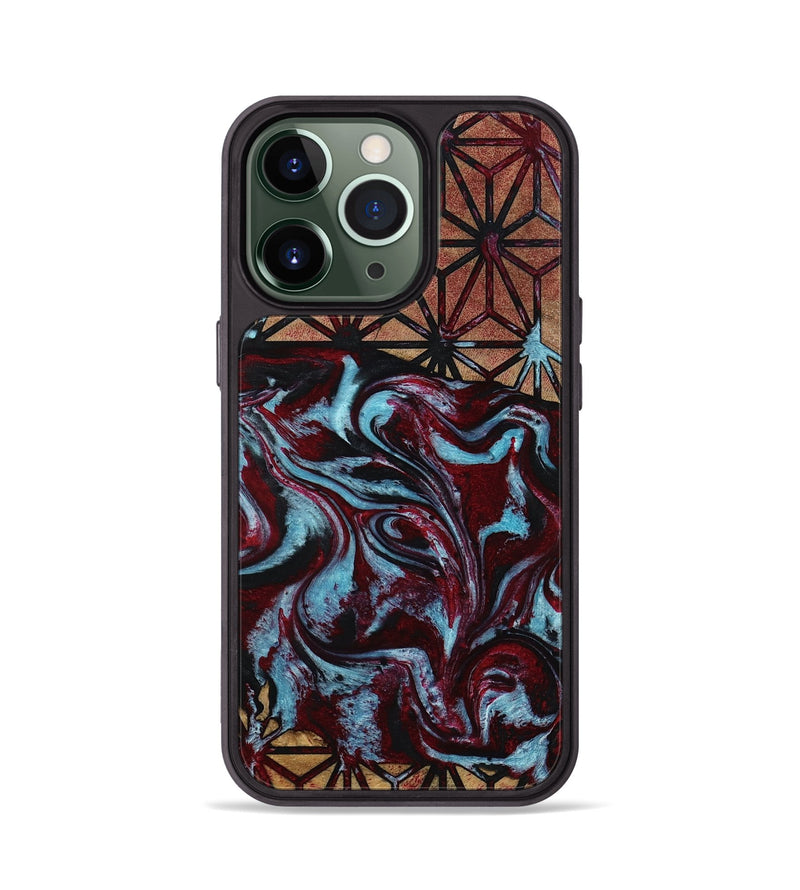 iPhone 13 Pro Wood Phone Case - Shaina (Pattern, 795758)