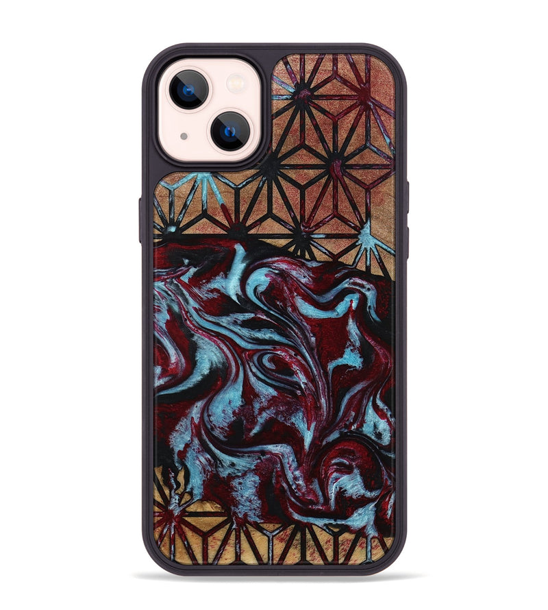 iPhone 14 Plus Wood Phone Case - Shaina (Pattern, 795758)