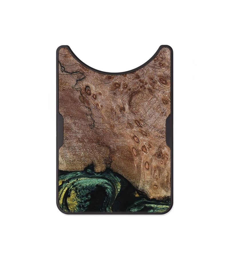 Alloy Wood Wallet - Malissa (Green, 795765)