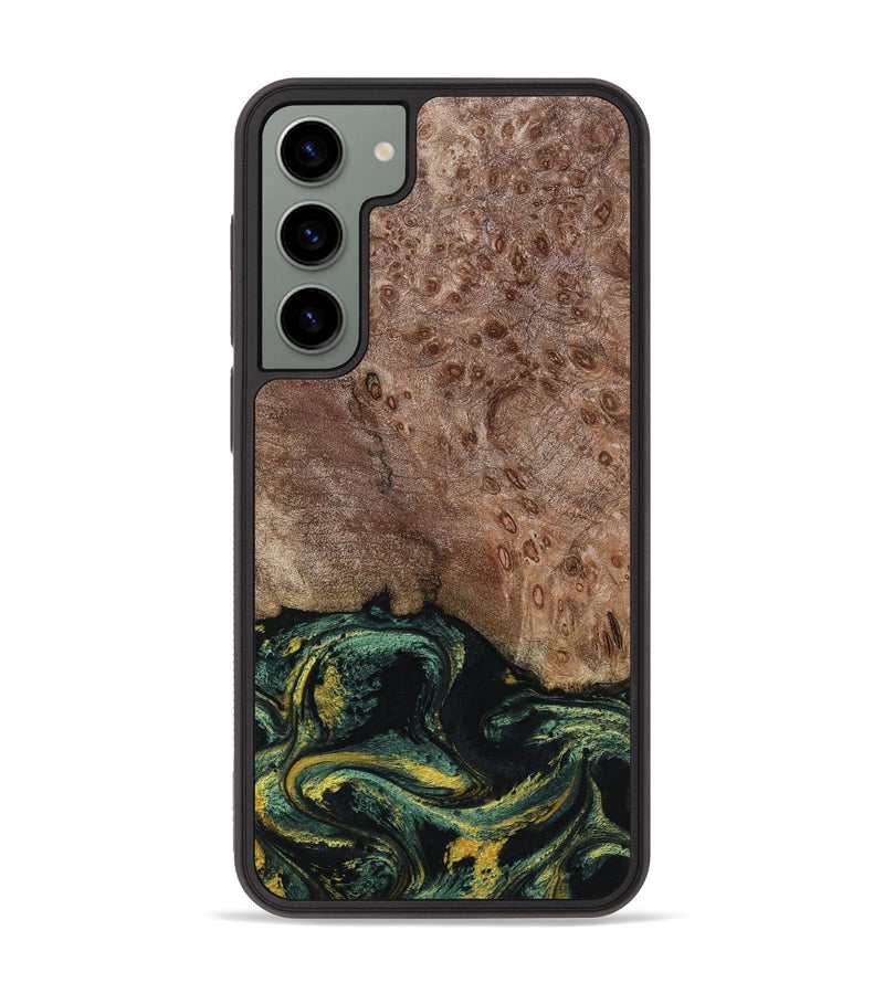 Galaxy S23 Plus Wood Phone Case - Malissa (Green, 795765)
