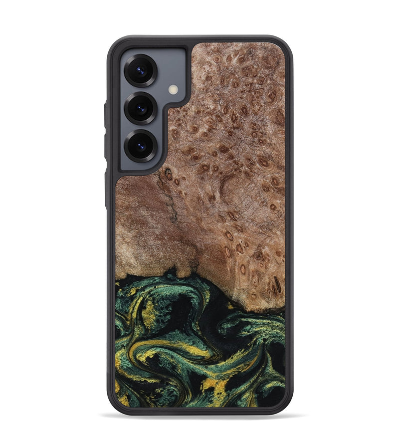 Galaxy S25 Plus Wood Phone Case - Malissa (Green, 795765)