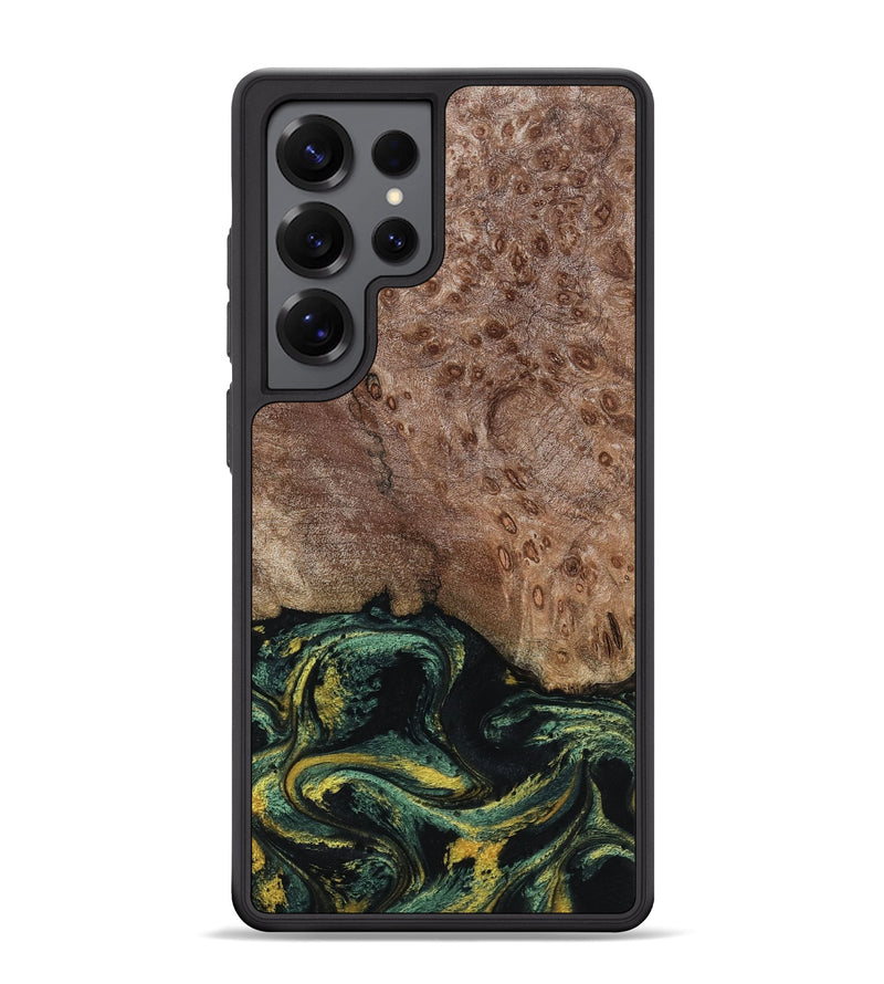 Galaxy S25 Ultra Wood Phone Case - Malissa (Green, 795765)