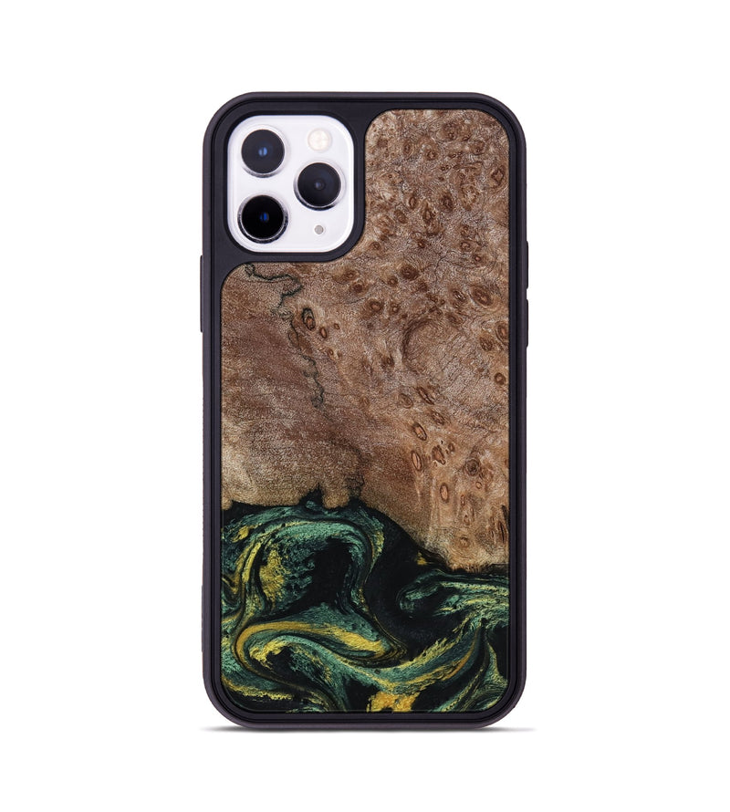 iPhone 11 Pro Wood Phone Case - Malissa (Green, 795765)