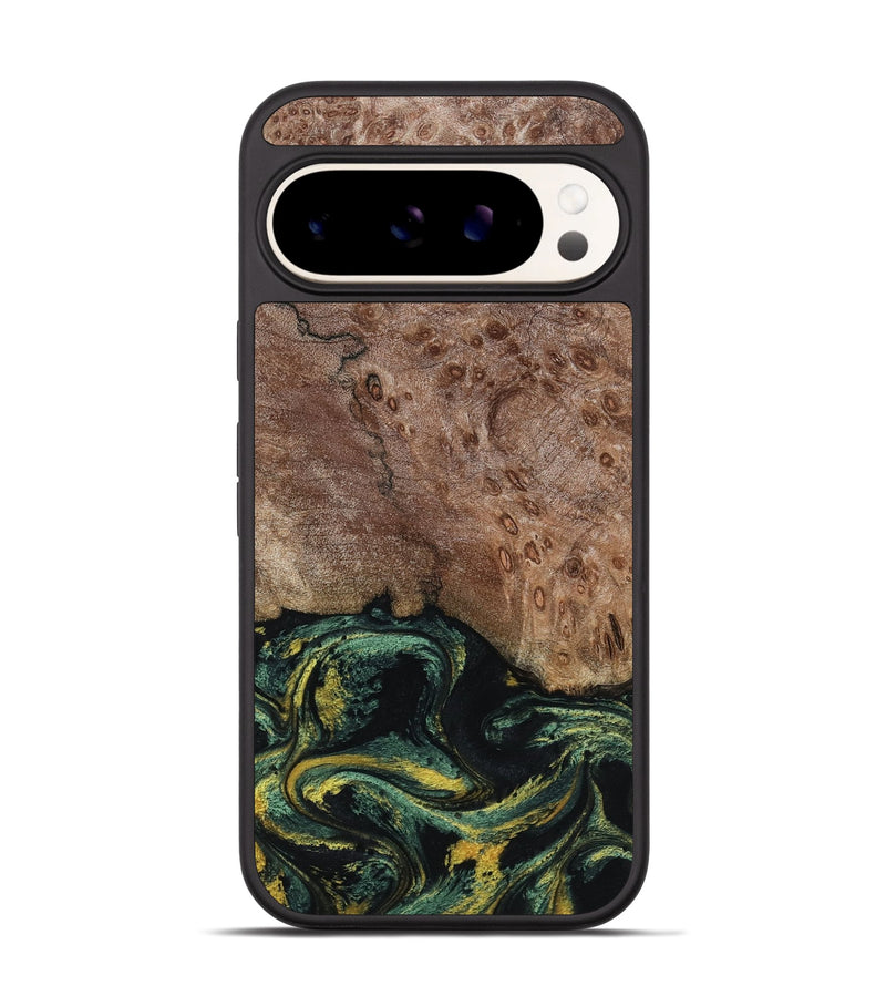 Pixel 9 Pro Wood Phone Case - Malissa (Green, 795765)