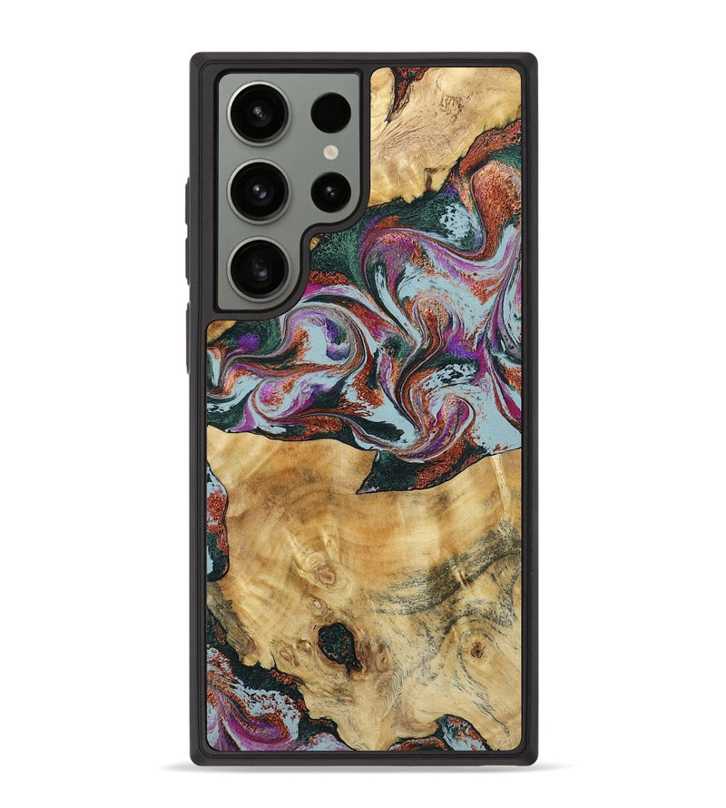 Galaxy S23 Ultra Wood Phone Case - Antonio (Green, 795774)