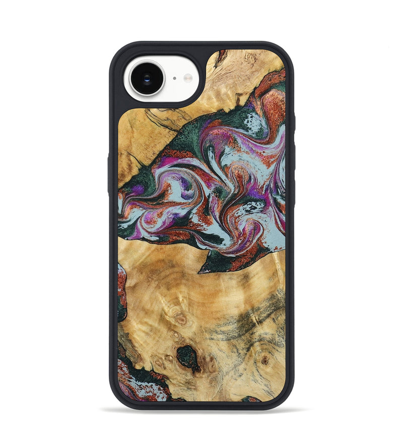 iPhone 16e Wood Phone Case - Antonio (Green, 795774)