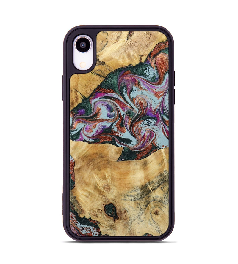 iPhone Xr Wood Phone Case - Antonio (Green, 795774)