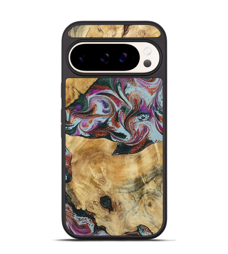 Pixel 9 Pro Wood Phone Case - Antonio (Green, 795774)