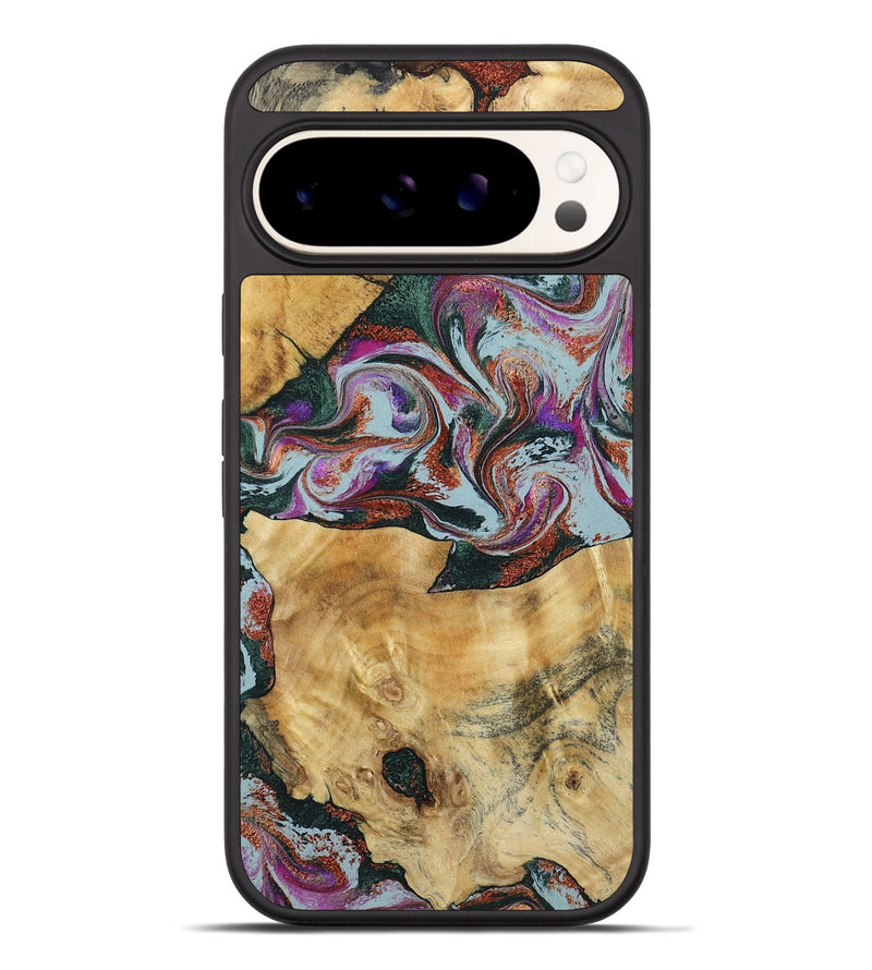 Pixel 9 Pro XL Wood Phone Case - Antonio (Green, 795774)