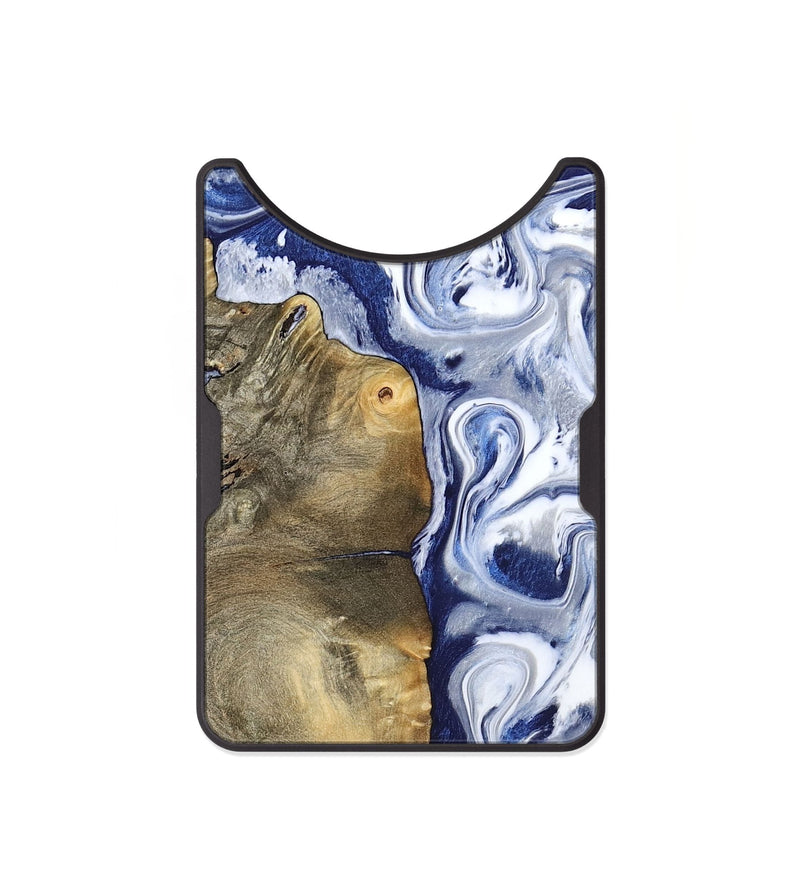 Alloy Wood Wallet - Mahala (Blue, 795798)