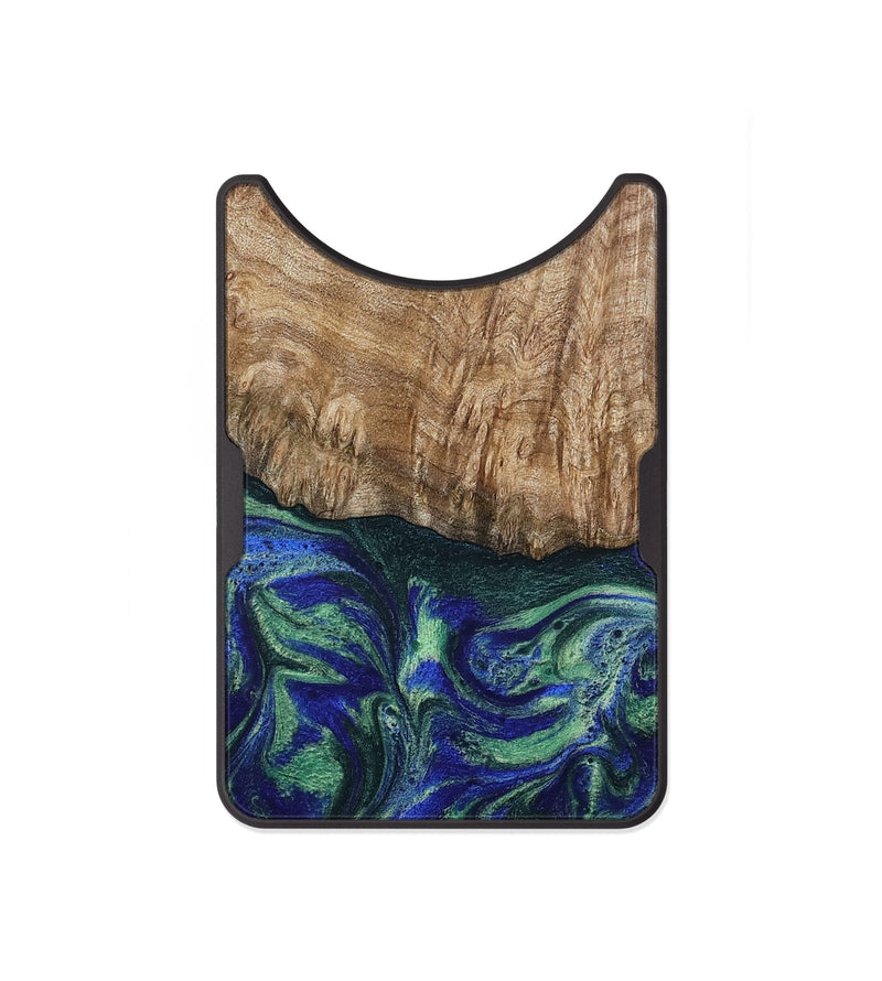 Alloy Wood Wallet - Bryana (Green, 795802)