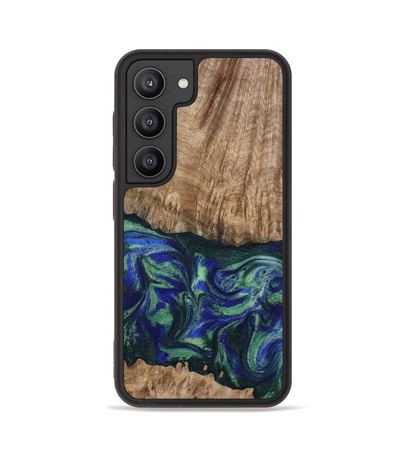 Galaxy S23 Wood Phone Case - Bryana (Green, 795802)