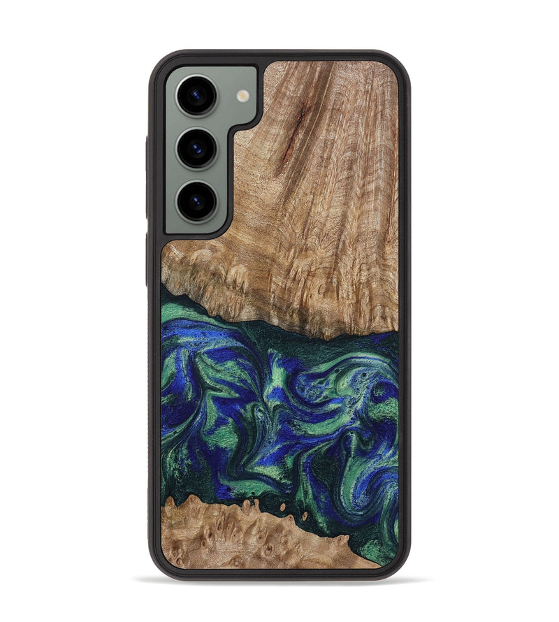 Galaxy S23 Plus Wood Phone Case - Bryana (Green, 795802)