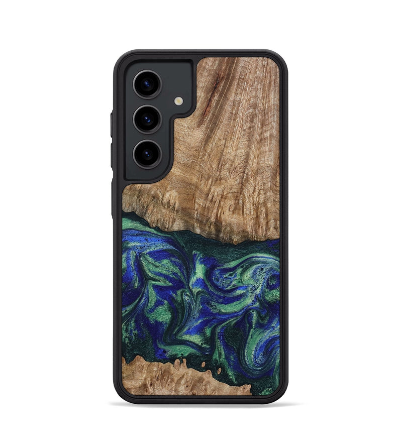 Galaxy S24 Wood Phone Case - Bryana (Green, 795802)