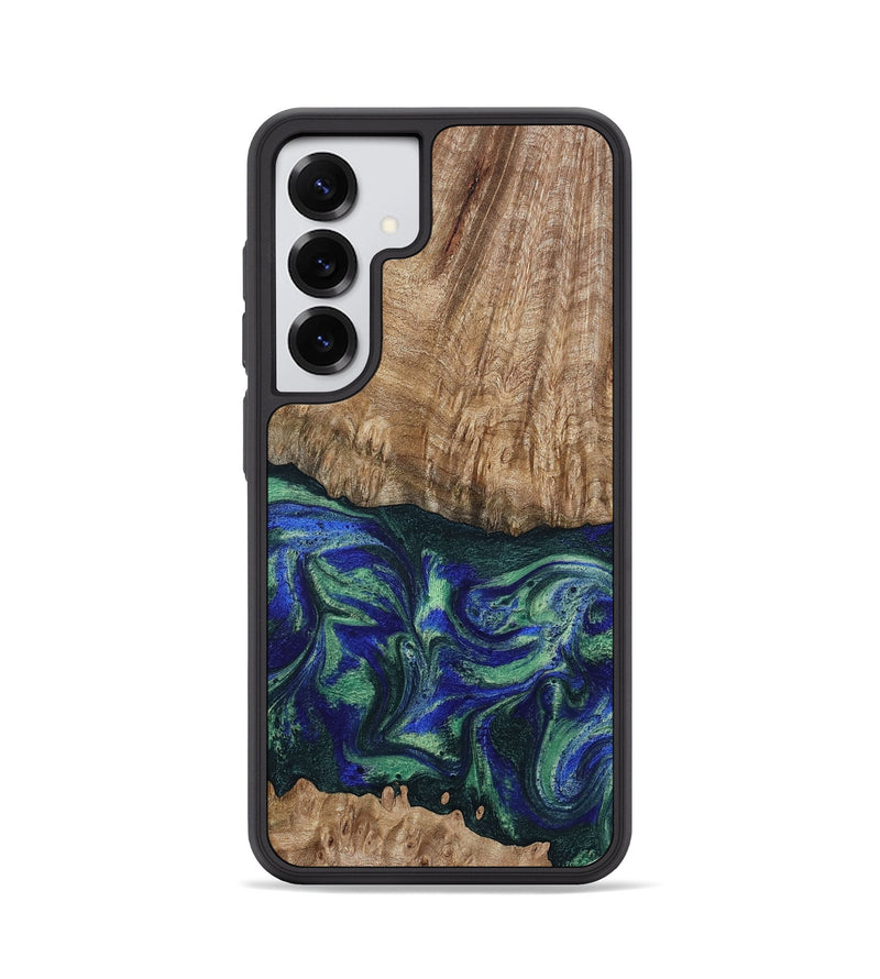 Galaxy S25 Wood Phone Case - Bryana (Green, 795802)