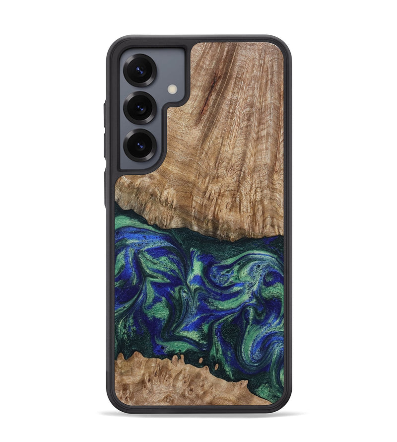 Galaxy S25 Plus Wood Phone Case - Bryana (Green, 795802)