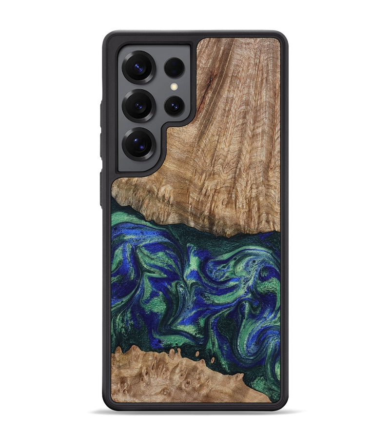 Galaxy S25 Ultra Wood Phone Case - Bryana (Green, 795802)