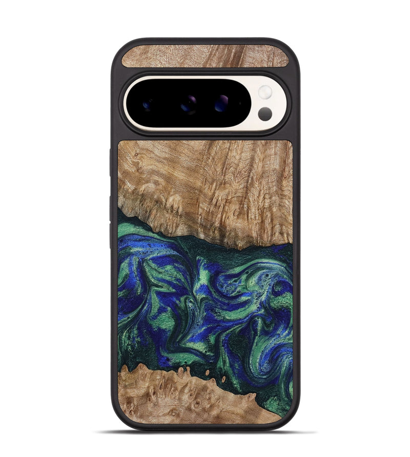 Pixel 9 Pro Wood Phone Case - Bryana (Green, 795802)