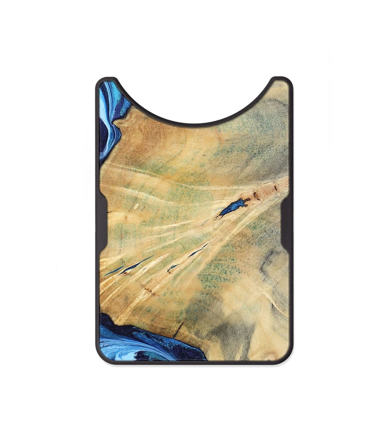 Alloy Wood Wallet - Karina (Blue, 795811)