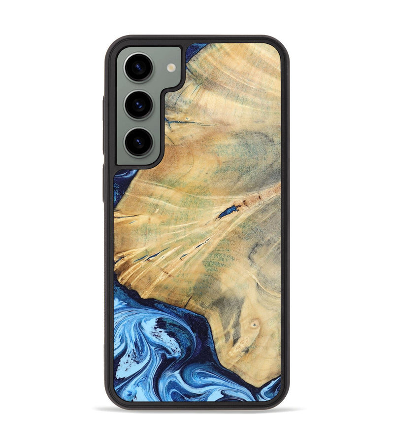 Galaxy S23 Plus Wood Phone Case - Karina (Blue, 795811)