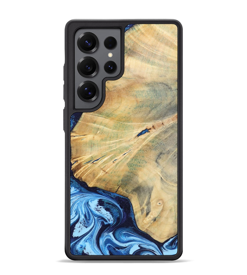 Galaxy S25 Ultra Wood Phone Case - Karina (Blue, 795811)
