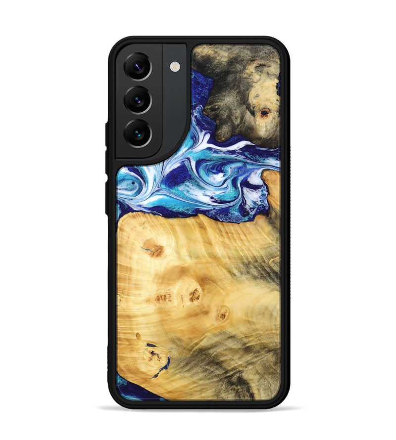 Galaxy S22 Plus Wood Phone Case - Erick (Blue, 795813)