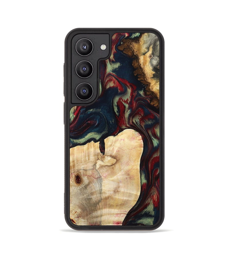 Galaxy S23 Wood Phone Case - Adele (Red, 795815)