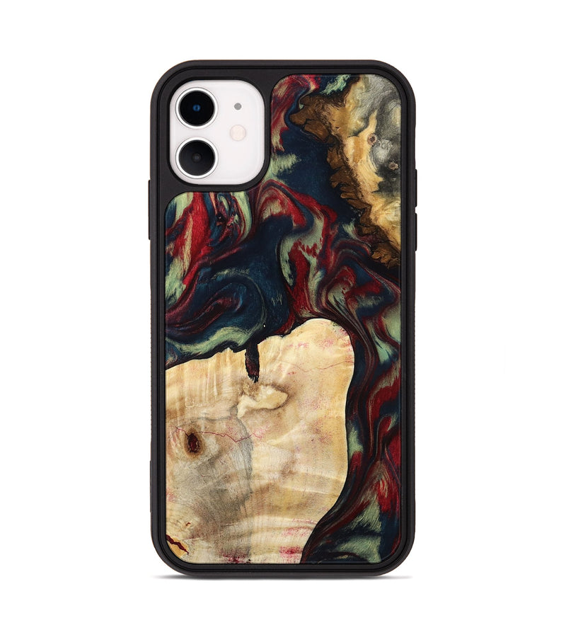 iPhone 11 Wood Phone Case - Adele (Red, 795815)