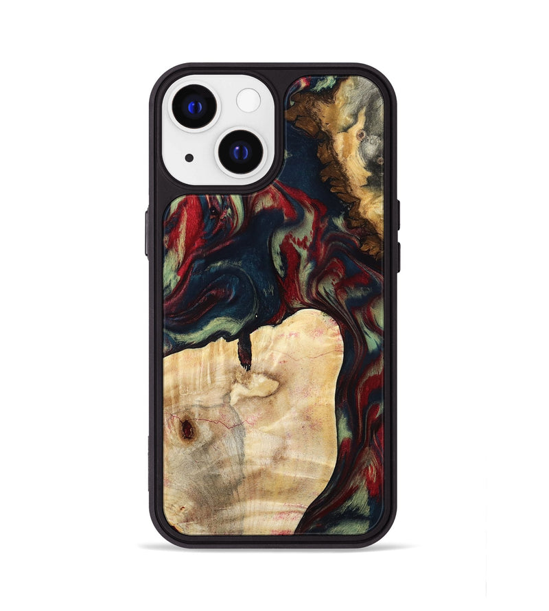 iPhone 13 Wood Phone Case - Adele (Red, 795815)