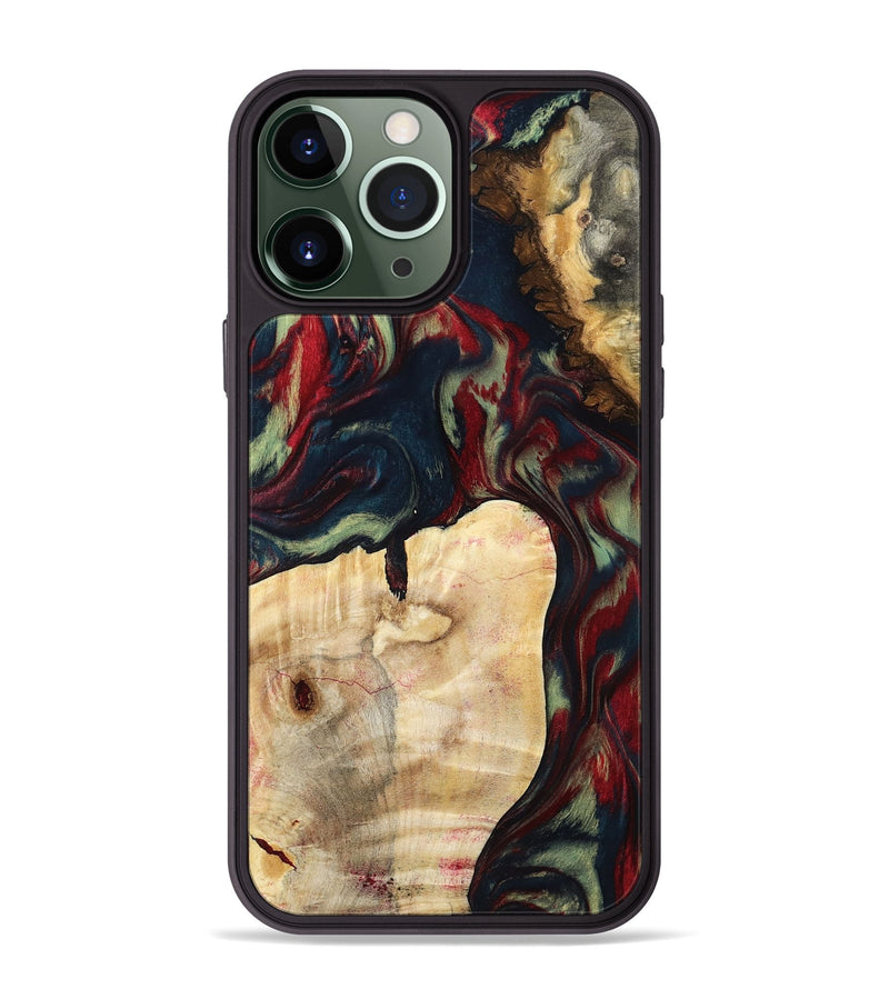 iPhone 13 Pro Max Wood Phone Case - Adele (Red, 795815)