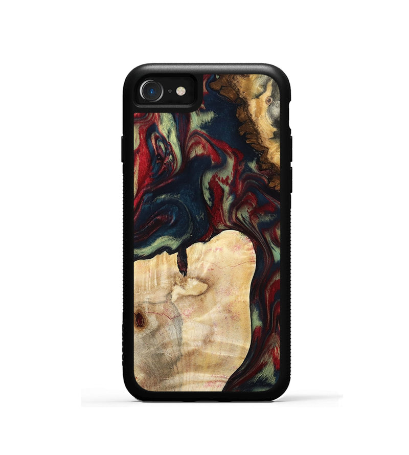 iPhone SE Wood Phone Case - Adele (Red, 795815)