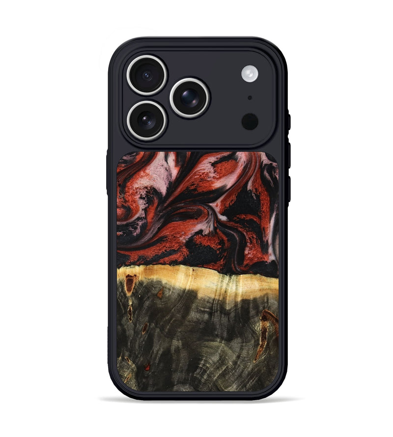 iPhone 17 Pro Wood Phone Case - Elmira (Red, 795816)