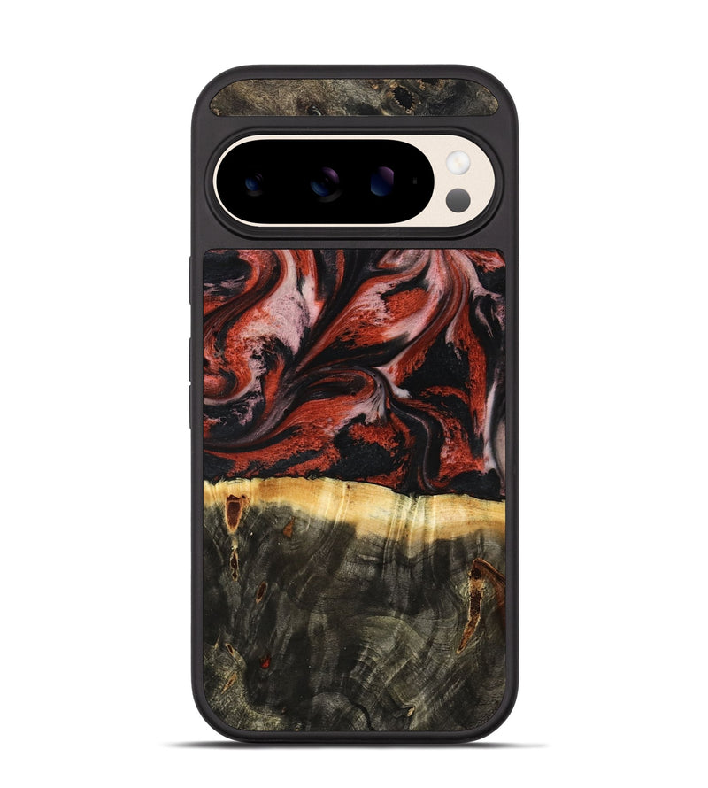 Pixel 10 Wood Phone Case - Elmira (Red, 795816)
