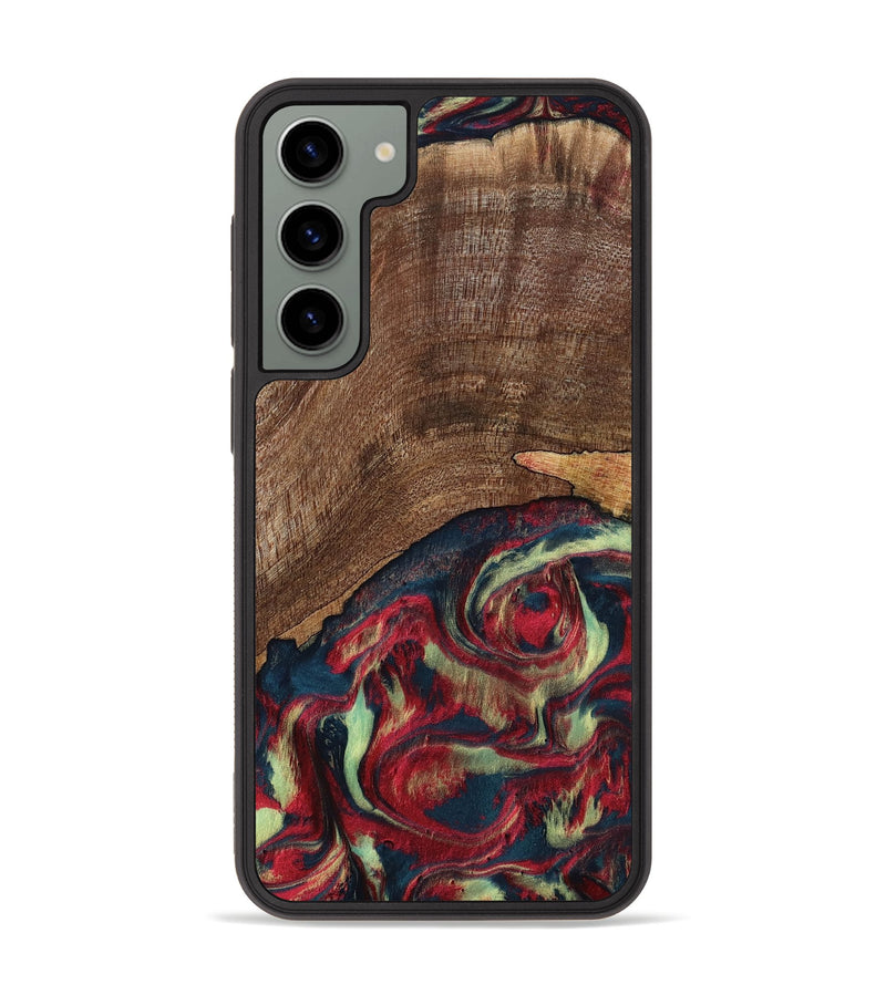 Galaxy S23 Plus Wood Phone Case - Rebeca (Red, 795819)