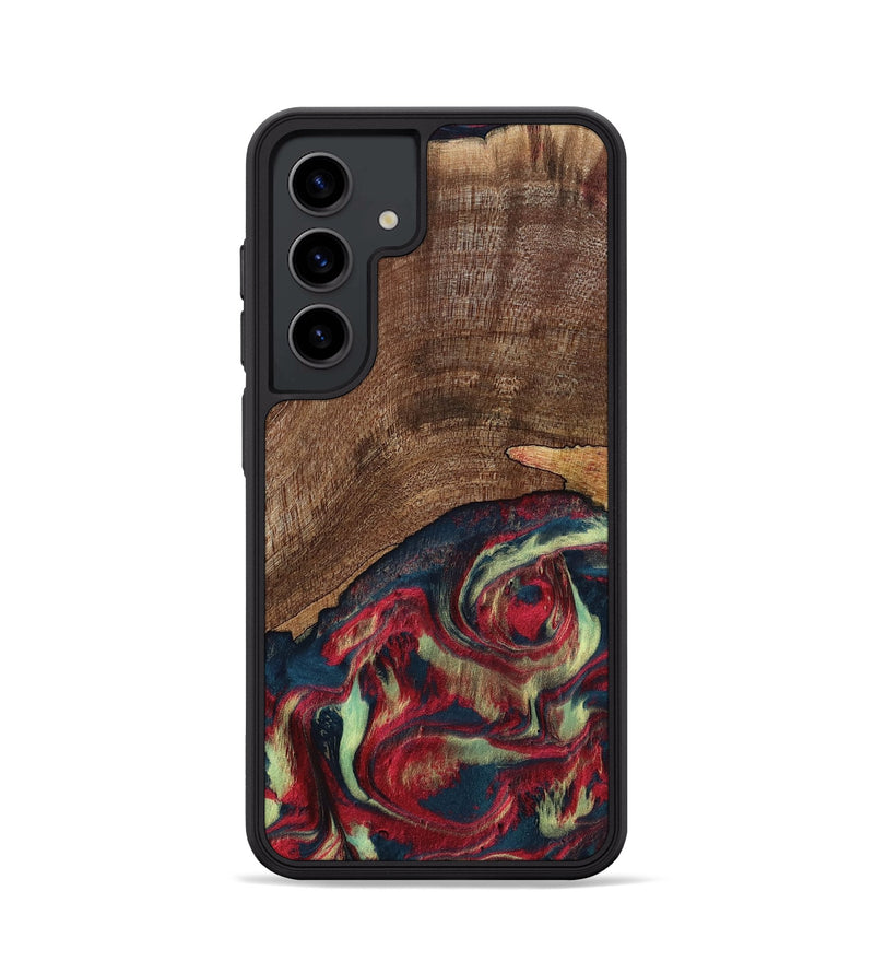 Galaxy S24 Wood Phone Case - Rebeca (Red, 795819)