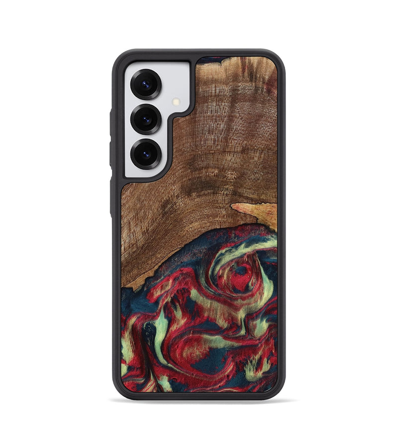 Galaxy S25 Wood Phone Case - Rebeca (Red, 795819)
