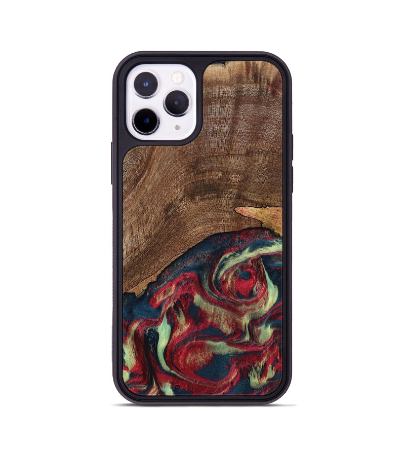 iPhone 11 Pro Wood Phone Case - Rebeca (Red, 795819)